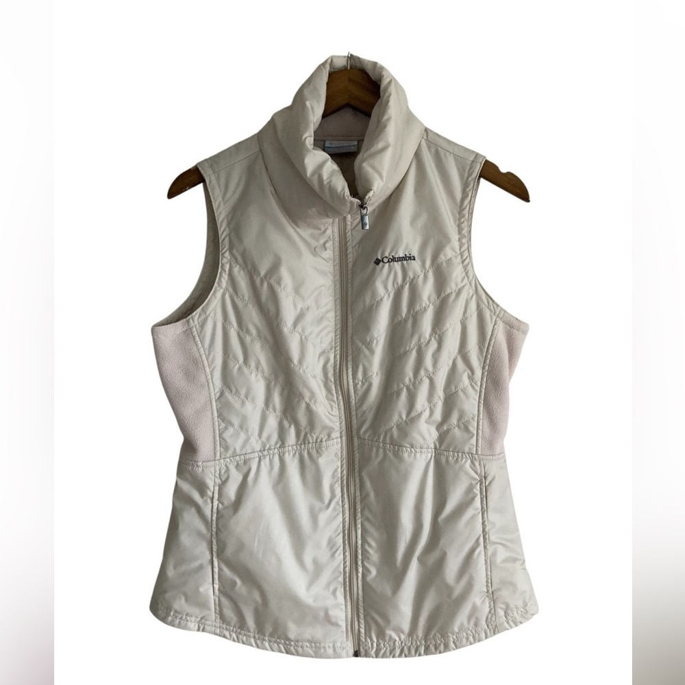 Columbia Women's Mix It Around Pearl Winter Creamy White Packable Vest